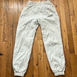 hollister California grey/white sweatpants, XXS, no stains and/or fractures
